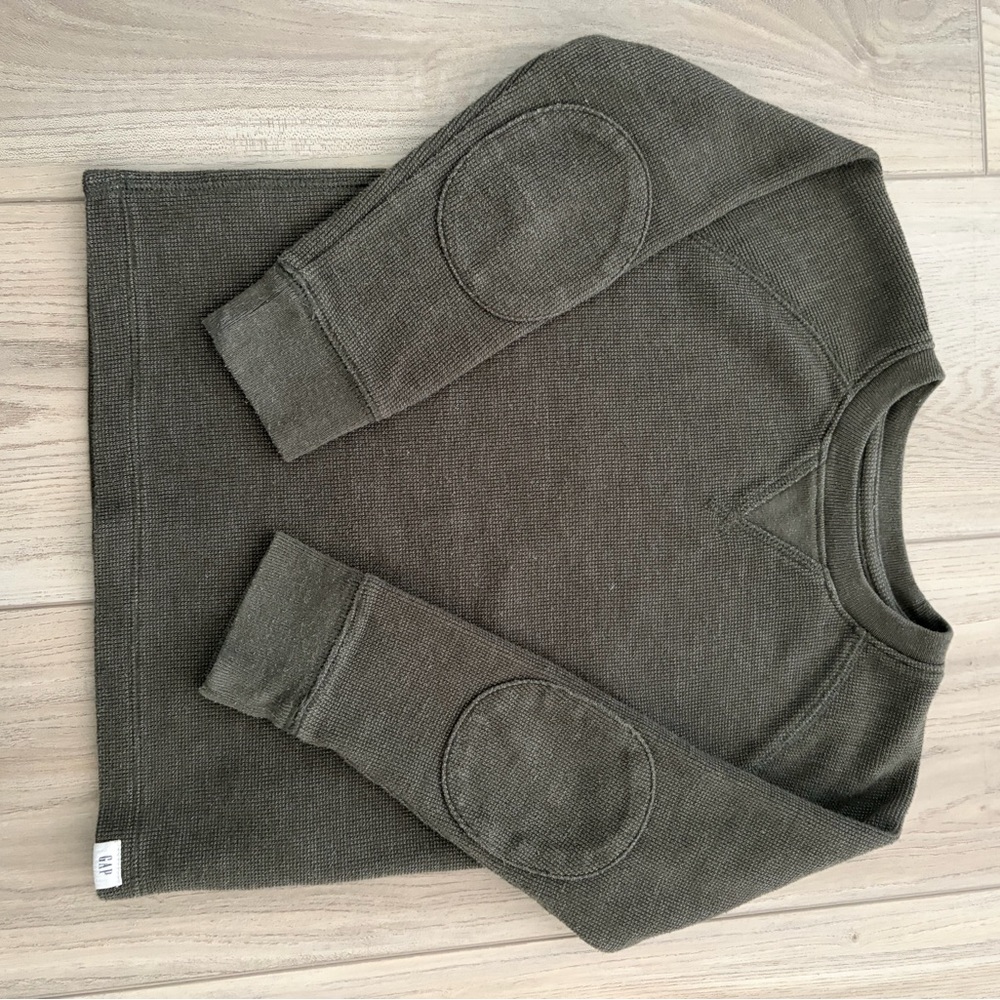 GAP Kids' Tan and Dark Brown Sweatshirts - Picture 6 of 7